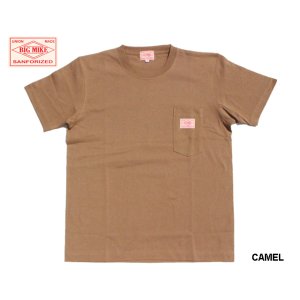 画像: 2割引　BIG MIKE - ビッグマイクSANGLASES POCKET TEE　CAMEL