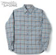 画像1: ORGUEIL オルゲイユ - Check Work Shirt : BLUE