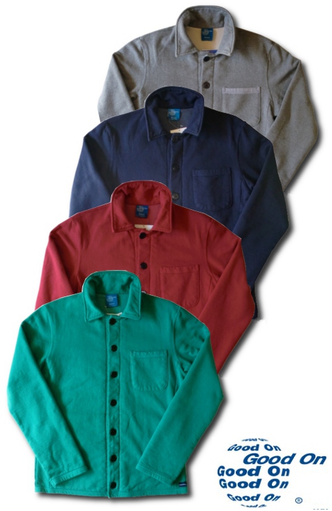 画像:  GOOD ON - SWEAT C,P,O SHIRTS　4カラー入荷！