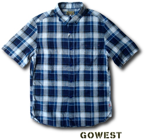 画像: GO WEST - CRAFTMAN HOLIDAY SHIRTS　［GWS3009ICH］　　S,M,Lサイズ　再入荷しました！！