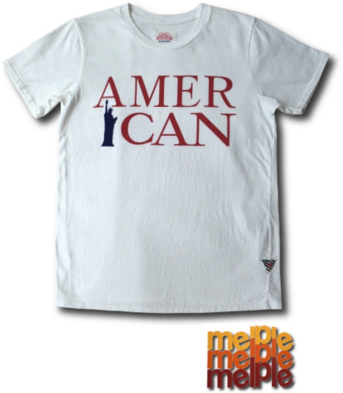 画像: Melple - 『AMERICAN』Tシャツ　[12AW-MP016]　　アップしました！！