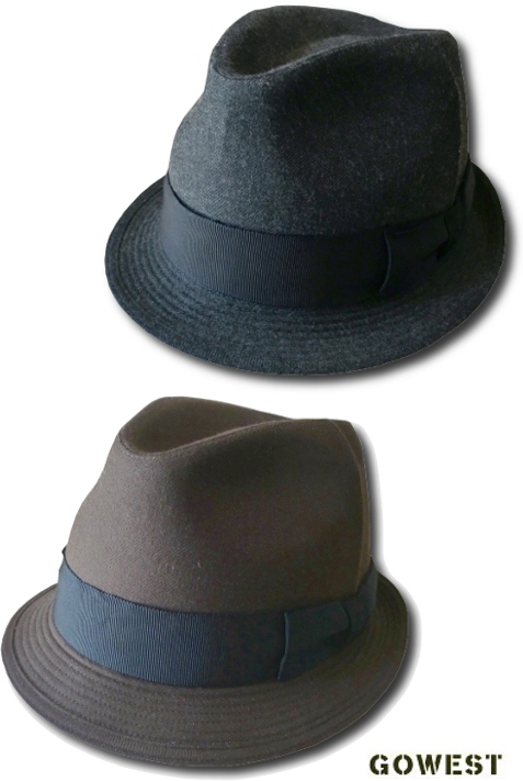 画像: GO WEST - SOLID MANISH HAT　［GW-9504］　２カラー入荷しました！！