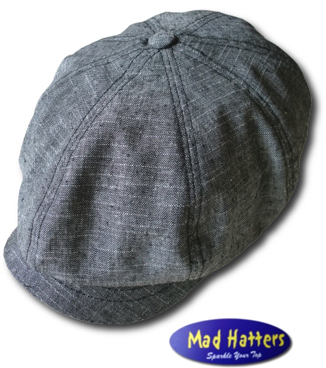 画像: Mad Hatters - NEWS BOY CAP　ブラック　アップしました！！