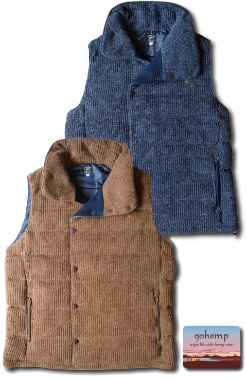 画像: GO HEMP - WAYFARER VEST　GHJ6008KND　２カラー入荷しました！！