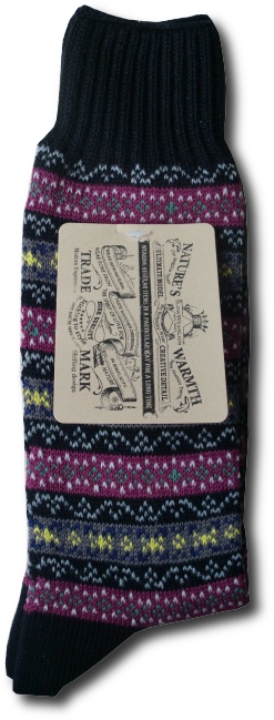 画像: Slow Wear Lion - SNOW SOCKS＆FAIR ISLE SOCKS　再入荷しました！！