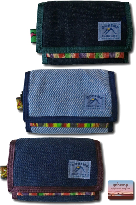 画像: GOHEMP × ALDIES - REBIRTH WALLET (S)　[GHG0049ALD]　3カラー入荷！