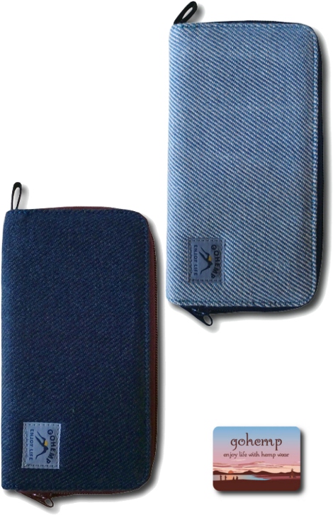 画像: GOHEMP × ALDIES - REBIRTH WALLET (M)　[GHG0050ALD]　2カラー入荷しました！