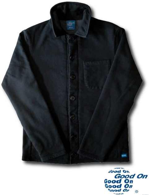 画像: GOOD ON  - SWEAT CPO SHIRTS JACKET 裏サーマル　再入荷しました！！