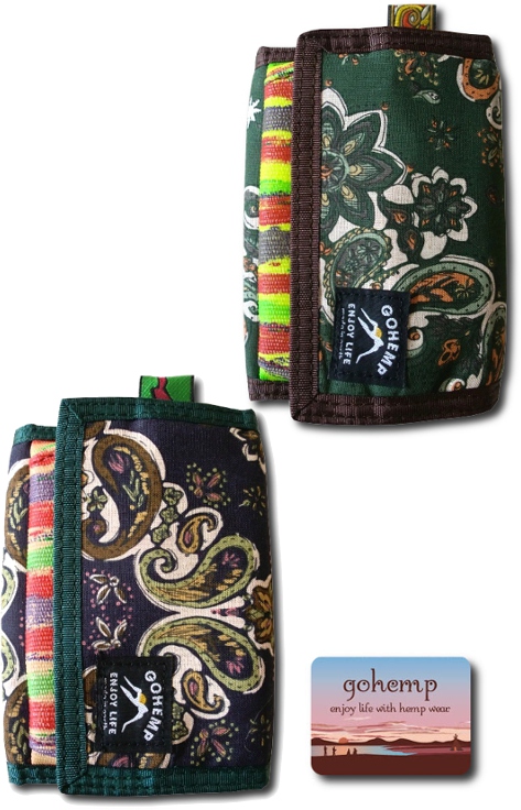 画像: GOHEMP × ALDIES - PATTEREND WALLET (S)　[GHG0051ALD]　２カラー入荷！