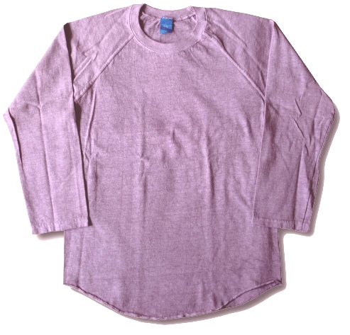 画像: GOOD ON - BASEBALL TEE（PIGMENT DYE）バイオレット再入荷しサイズ揃いました！