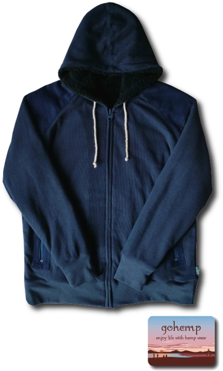 画像: GO HEMP - ZIP UP HOODY　GHC4417HJT　入荷しました！