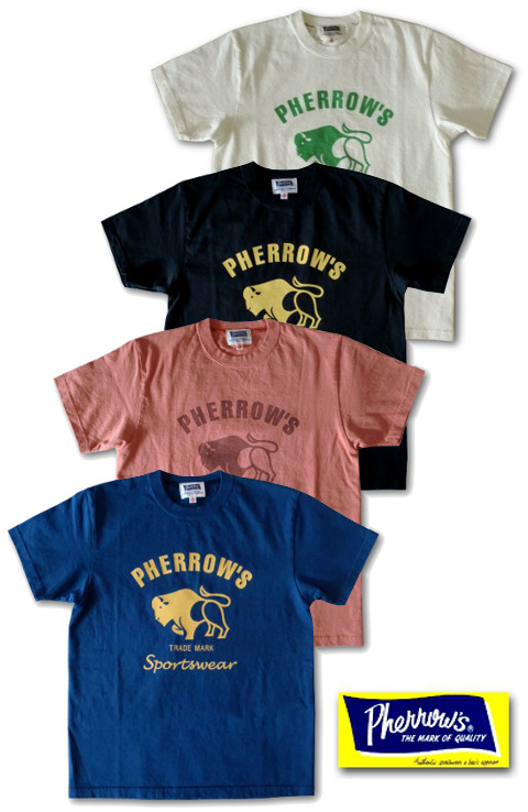 画像: PHERROW'S -のバッファロー 定番 Tシャツ