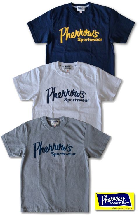 画像: PHERROW'S - PHERROW'S定番ロゴTシャツ [PT1]　