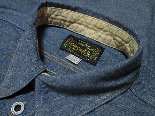 画像: ORGUEIL - Classic Work Shirts