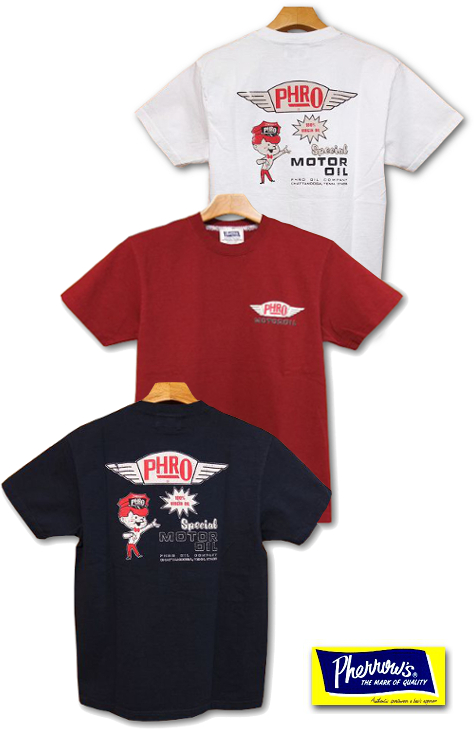 画像: PHERROW'S - ''PHRO MOTOROIL'' Tシャツ