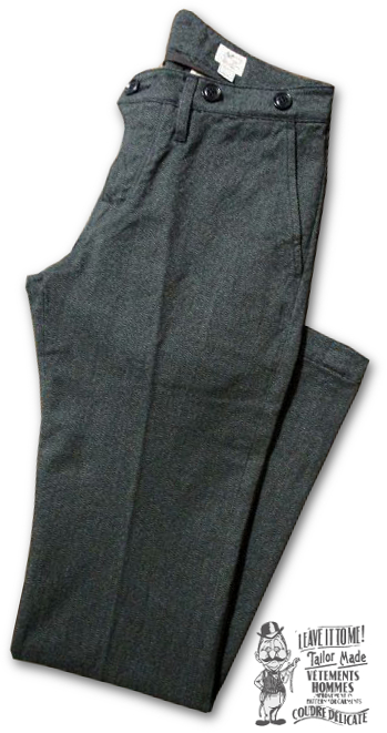 画像: ORGUEIL - Classic Low Waist Trousers