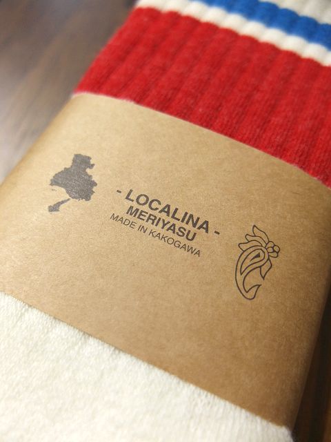 画像: LOCALINA - LINE TUBE SOCKS