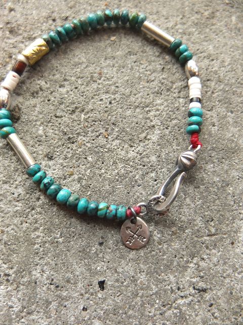 画像: Atease - SILVER & TURQUOISE BZ BRACELET