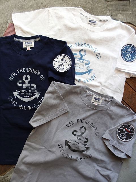 画像: PHERROW'S  - ''USN BUSHIP WATCH'' プリントTシャツ