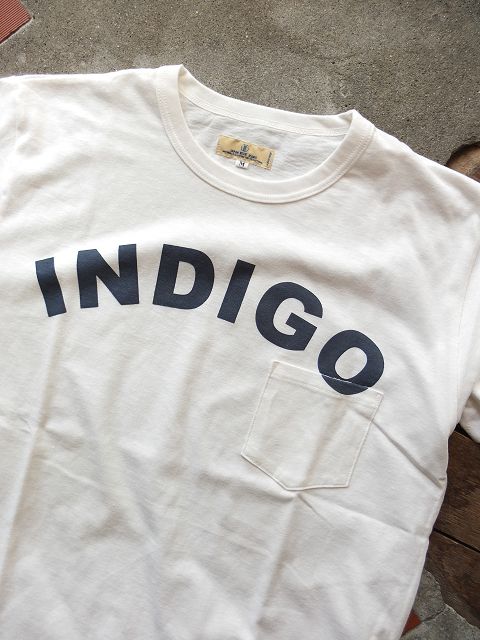 画像: JAPAN BLUE - "INDIGO"プリントTシャツ