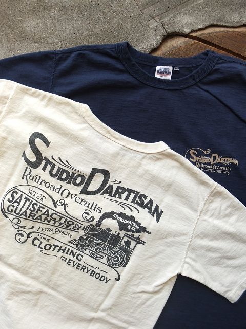 画像: STUDIO D'ARTISAN - 吊り編み半袖Tシャツ