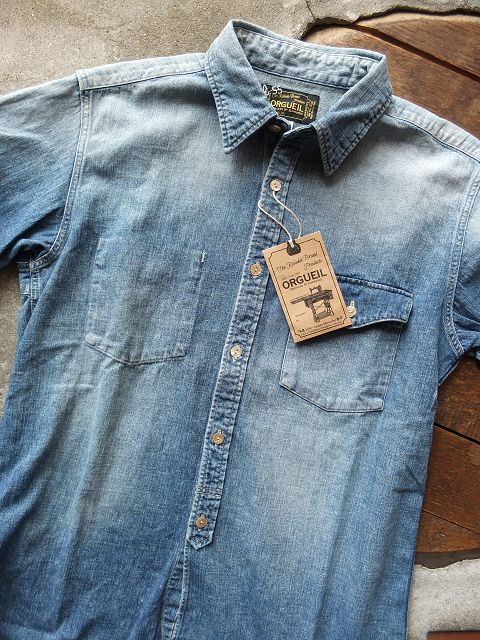 画像: ORGUEIL  - ERALL 55 Work Shirt Used color 