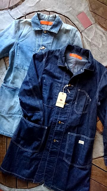 画像: GO WEST - ENGINEER COAT/8oz WORK DENIM