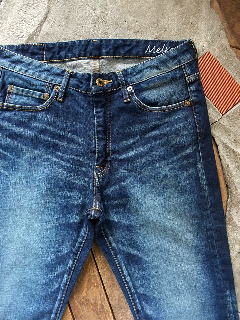 画像: JAPAN BLUE - CALIF. MELROSE 12oz イージーデニム