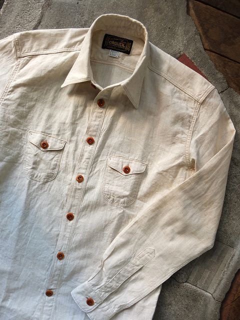 画像: ORGUEIL - Classic Work Shirt