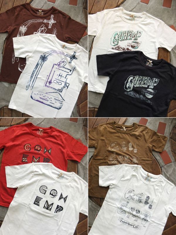 画像: GOHEMP ART LABO TEE