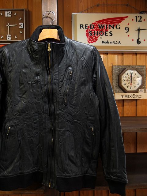 画像: GO WEST - ZIP UP JACKET/GOAT LEATHER