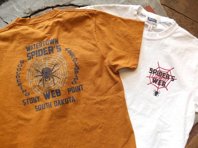 画像: PHERROW'S - SPIDER'S WEB Tシャツ