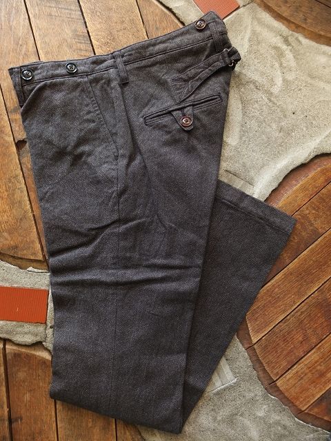 画像: ORGUEIL - Classic Low Waist Trousers