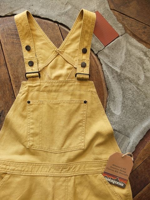 patagonia - Women's Hemp Canvas Bib Overalls - アメリカン