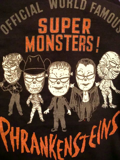 画像: PHERROW'S - “MONSTERS”Tシャツ［11S-PT10］　3カラーで入荷！