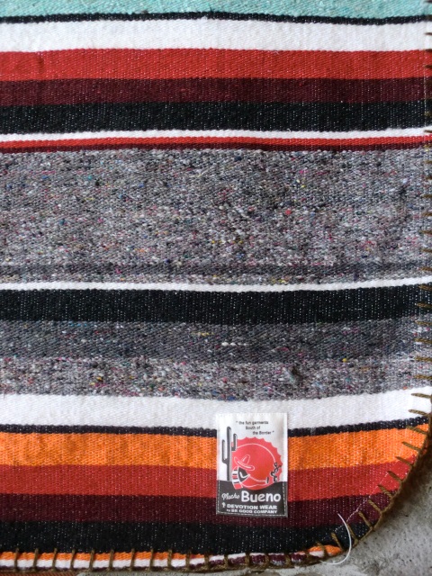 画像: Mucho Bueno - TRAVEL BLANKET COTTON SERAPE　更に3カラー追加しましたっ！