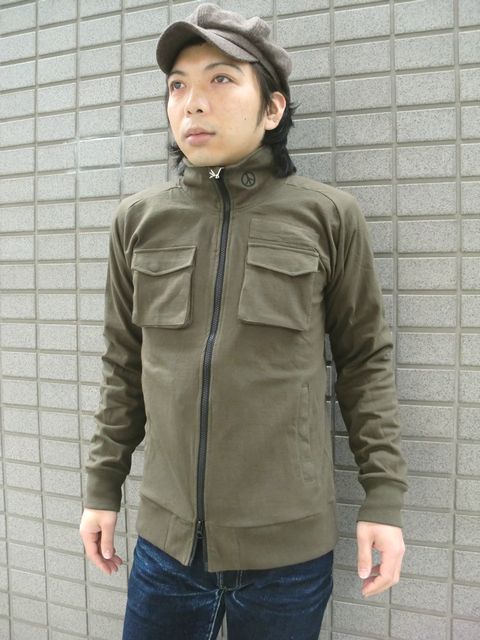 画像: Standard by SMART SPICE - カットソー生地で仕上げられたMILITARY JKTが入荷。