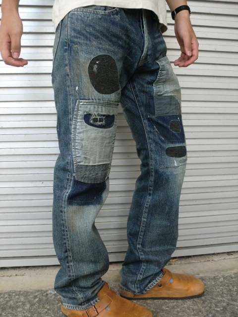 画像: GO WEST -LOWRIZE 5POCKET PANTS （PATCH WORK REMAKE）入荷しました！