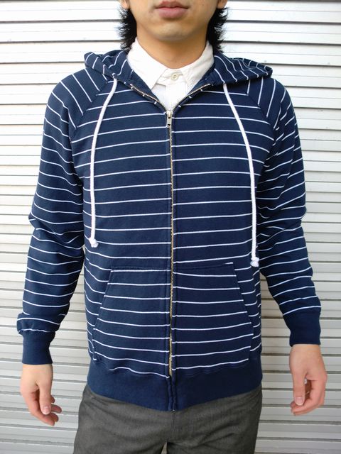 画像: GOOD ON からBORDER ZIP HOOD SWEATが６色展開で入荷しましたっ！