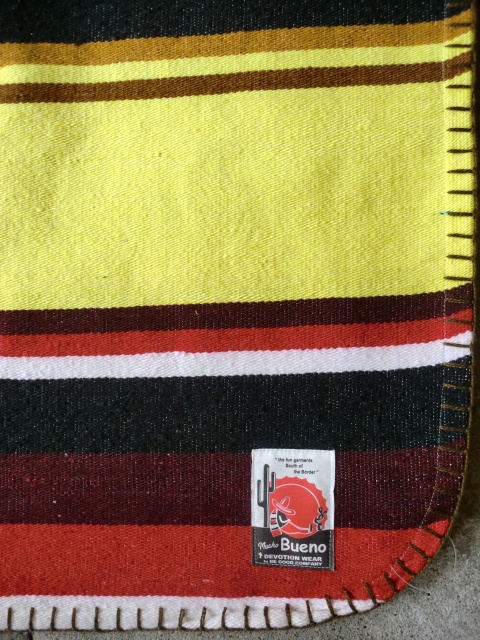 画像: Mucho Bueno - TRAVEL BLANKET COTTON SERAPE　3カラー追加しましたっ！