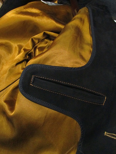 画像: ORGUEIL オルゲイユ - Cossack Jacket (Horse Leather Nubuck)　Black　【MADE IN JAPAN】