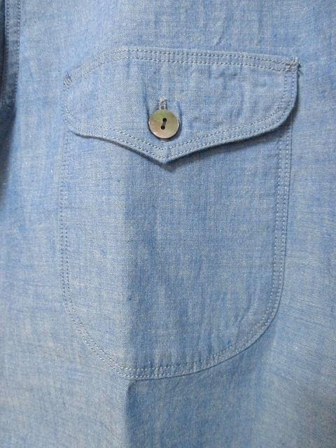 画像: ★再入荷★ORGUEIL オルゲイユ - Short Sleev Work Shirts　Blue