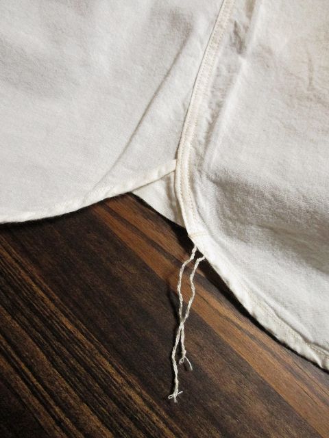 画像: ORGUEIL オルゲイユ - Shawl Collar Shirts　Ivory