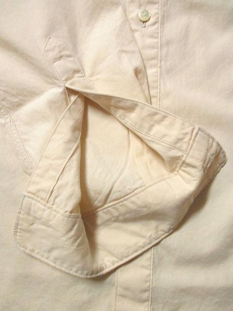 画像: ORGUEIL オルゲイユ - Classic Broad Shirts　Ivory