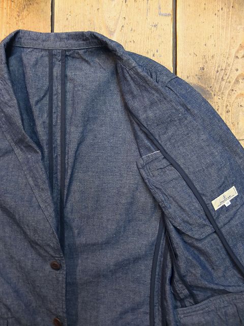 画像: ★再入荷★JAPAN BLUE ジャパンブルー - 10oz Chambray Tailored Jacket　インディゴ