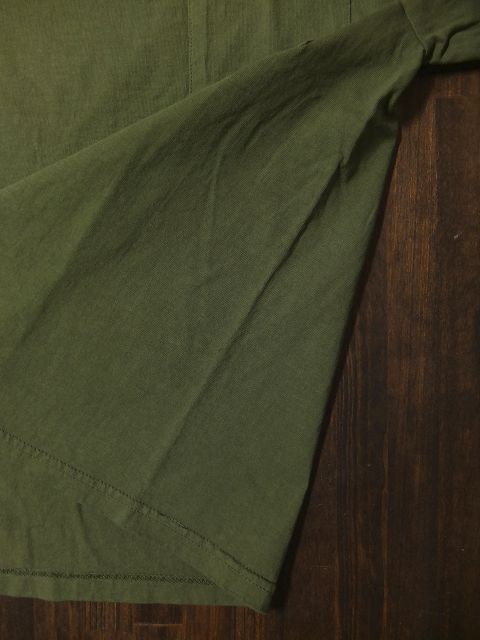画像: ★再入荷★PHERROW'S フェローズ - ポケット付きプレーンTシャツ　サンドグリーン