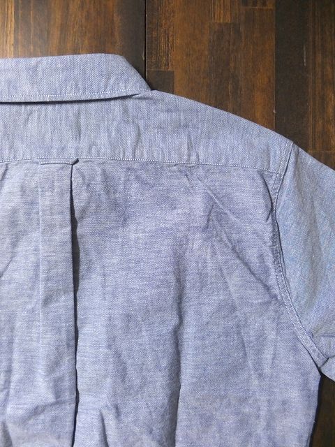 画像: PHERROW'S フェローズ - 半袖ボタンダウンシャツ　ネイビー