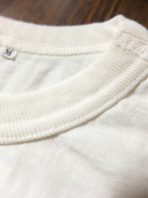 画像: STUDIO D'ARTISAN ダルチ - 吊り編み半袖Tシャツ　オフホワイト