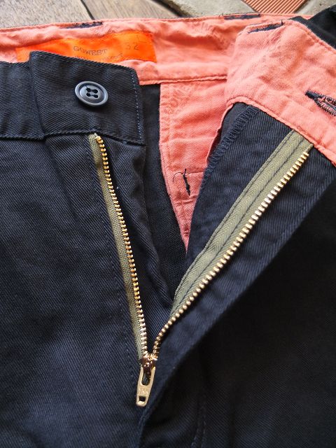 画像: GO WEST ゴーウエスト - WORK ON PANTS/高密度 DRILL STRTCH　【MADE IN JAPAN】　DK.Navy