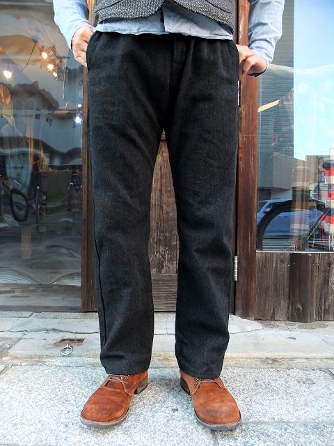 画像: ORGUEIL オルゲイユ - ERAL55 Trousers　Black　【MADE IN JAPAN】